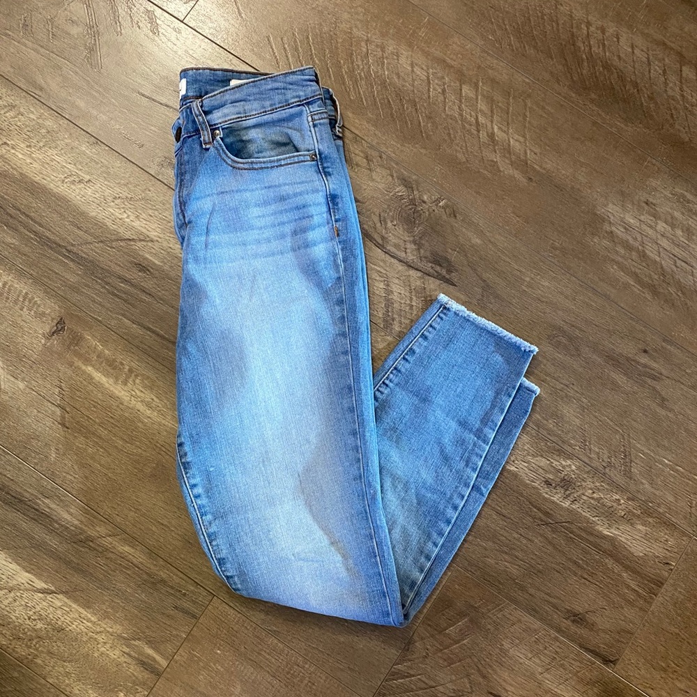Jessica Simpson high rise skinny ankle jeans